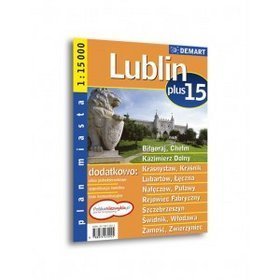 Lublin - plan miasta (skala 1:15 000)