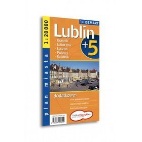 Lublin - plan miasta (skala 1:20 000)