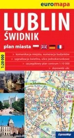 Lublin Świdnik plan miasta