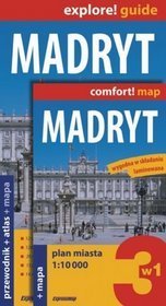 Madryt 3 w 1 Przewodnik atlas mapa