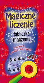 Magiczne liczenie tabliczka mnożenia. Zabawa z magiczną lupą