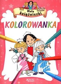 MAŁE KSIĘŻNICZKI KOLOROWANKA