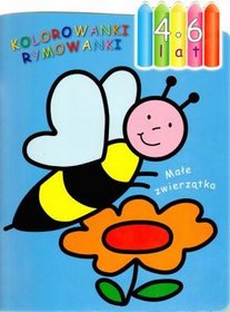 Małe zwierzątka. Kolorowanki-rymowanki