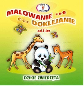 Malowanie-doklejanie. Dzikie zwierzęta