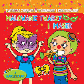 Malowanie Twarzy i Masek - Czerwona