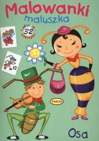 Malowanki maluszka - Osa