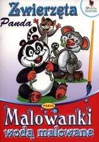 Malowanki wodą malowane. Zwierzęta - Panda