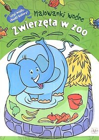 Malowanki wodne Zwierzęta w zoo