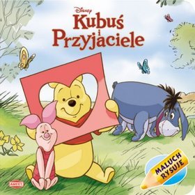 Maluch rysuje Kubuś Puchatek