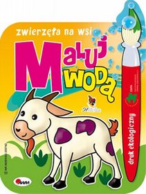 Maluj wodą. Zwierzęta na wsi