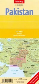 Mapa Pakistan 1:1 500 000 Nelles