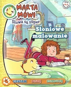 Marta mówi. Słowa są super. Słoniowe malowanie Nr 4