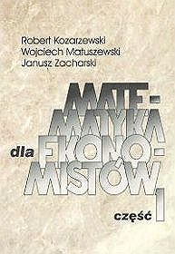 Matematyka dla ekonomistów - część 1