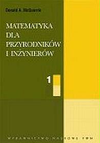 Matematyka dla przyrodników i inżynierów tom 1