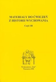 Materiały do ćwiczeń z historii wychowania - część 1