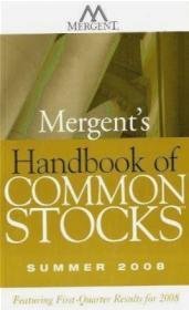 Mergent's Handbook of Common Stocks Summer 2008