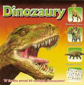Mini encyklopedia z naklejkami - Dinozaury