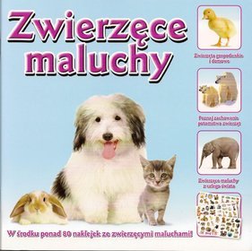 Mini encyklopedia z naklejkami - Zwierzęce maluchy