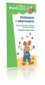MiniLUK Dodawanie i odejmowanie Z.5 Nauka logicznego myslenia Dzieci 5-8 lat