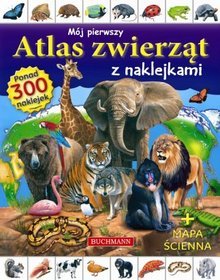 Mój pierwszy atlas dinozaurów z naklejkami