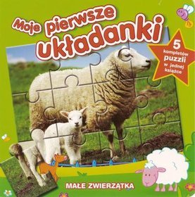 Moje pierwsze układanki Małe zwierzątka