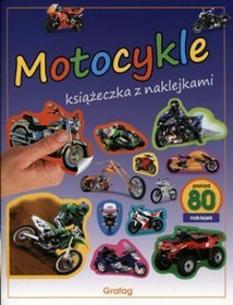 Motocykle Książeczka z naklejkami