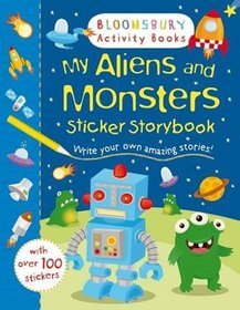My Aliens and Monsters Sticker Storybook