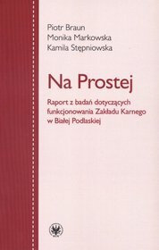 Na prostej. Raport z badań dotyczących funkcjonowania Zakładu Karnego w Białej Podlaskiej