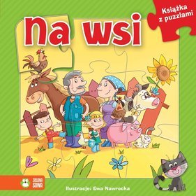 Na Wsi. Książka Z Puzzlami