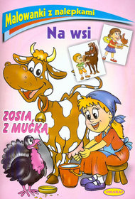 Zosia z Mućką naklejki
