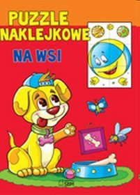 Na wsi Puzzle naklejkowe