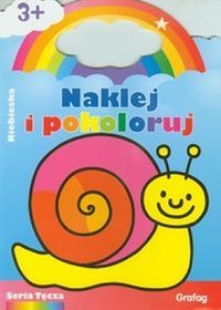Naklej i pokoloruj Niebieska