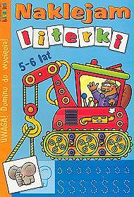 Naklejam literki, 5-6 lat