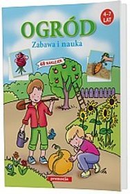 Naklejanki Ogród. Zabawa i nauka