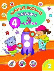 Naklejkowo. Zabawy 4-latka