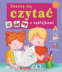 Naucz się czytać - z naklejkami