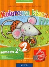 Nauczanie zintegrowane, Kolorowa klasa - semestr 2, klasa 2, szkoła podstawowa - pakiet