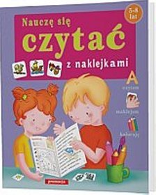 Nauczę się czytać z naklejkami
