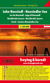 Neusiedl mapa 1:100 000 Freytag  Berndt