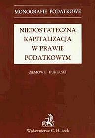 Niedostateczna kapitalizacja w prawie podatkowym