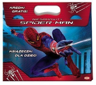 Niesamowity Spider-Man Książeczki dla dzieci + kredki