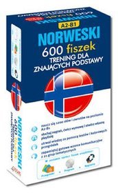 Norweski 600 fiszek. Trening dla znających podstawy (+ CD)