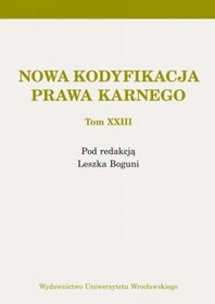 Nowa Kodyfikacja Prawa Karnego