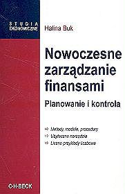 Nowoczesne zarządzanie finansami Planowanie i kontrola