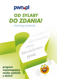 Od sylaby do zdania - trening czytania