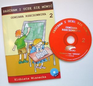 Odmiana rzeczownika. Fleksja. cz.2. Liczba mnoga. Słucham i uczę się mówić. + CD