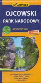 Ojcowski Park Narodowy mapa turystyczno-krajoznawcza 1:20 000