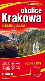Okolice Krakowa mapa turystyczna 1:50 000