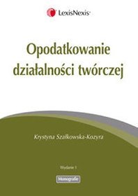 Opodatkowanie działalności twórczej