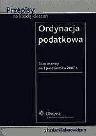 Ordynacja podatkowa (wydanie 6)